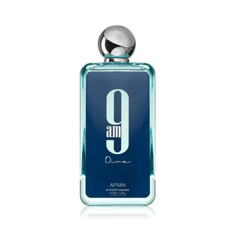 Afnan 9AM Dive Eau De Parfum 100ml – Fresh Aquatic Citrus Fragrance for Men | Long Lasting Perfume USA